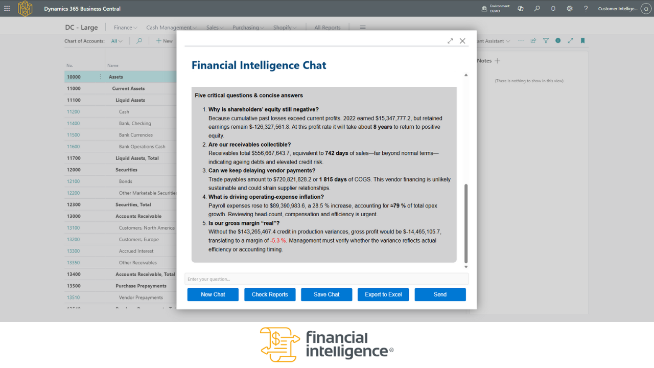 AI Financial Intelligence preview 2
