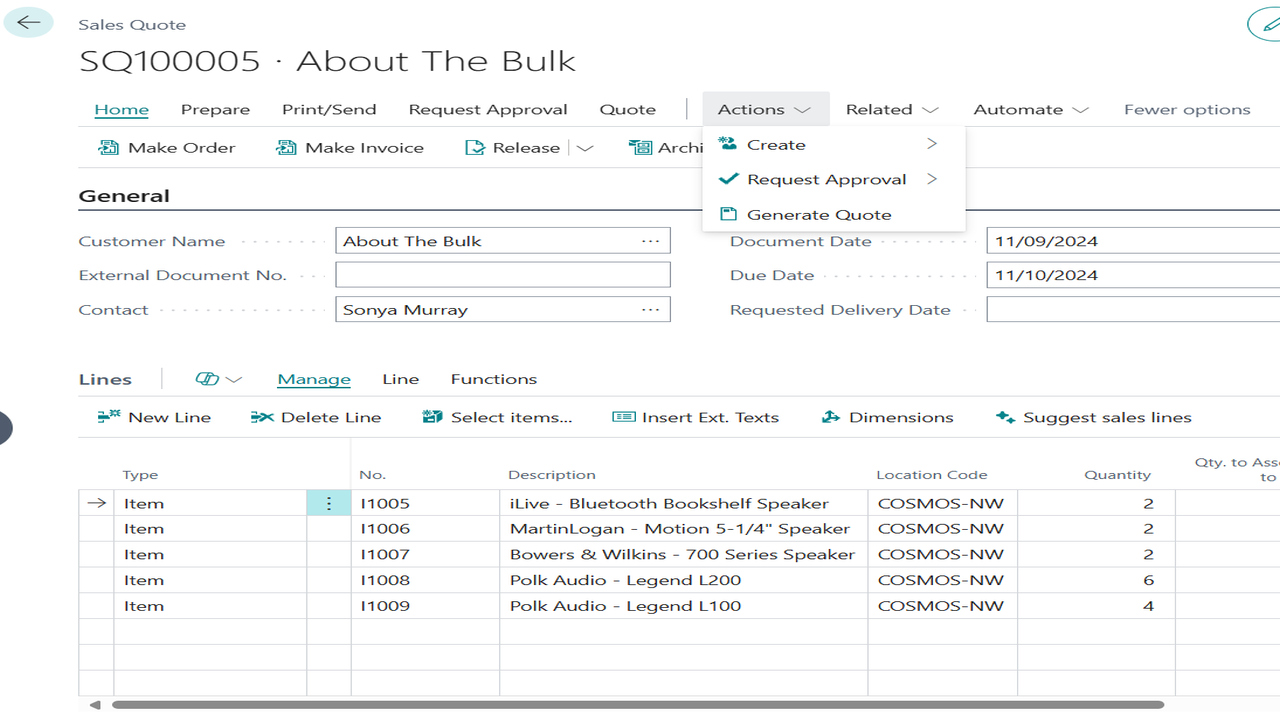 AI Sales Quote Generator preview 2
