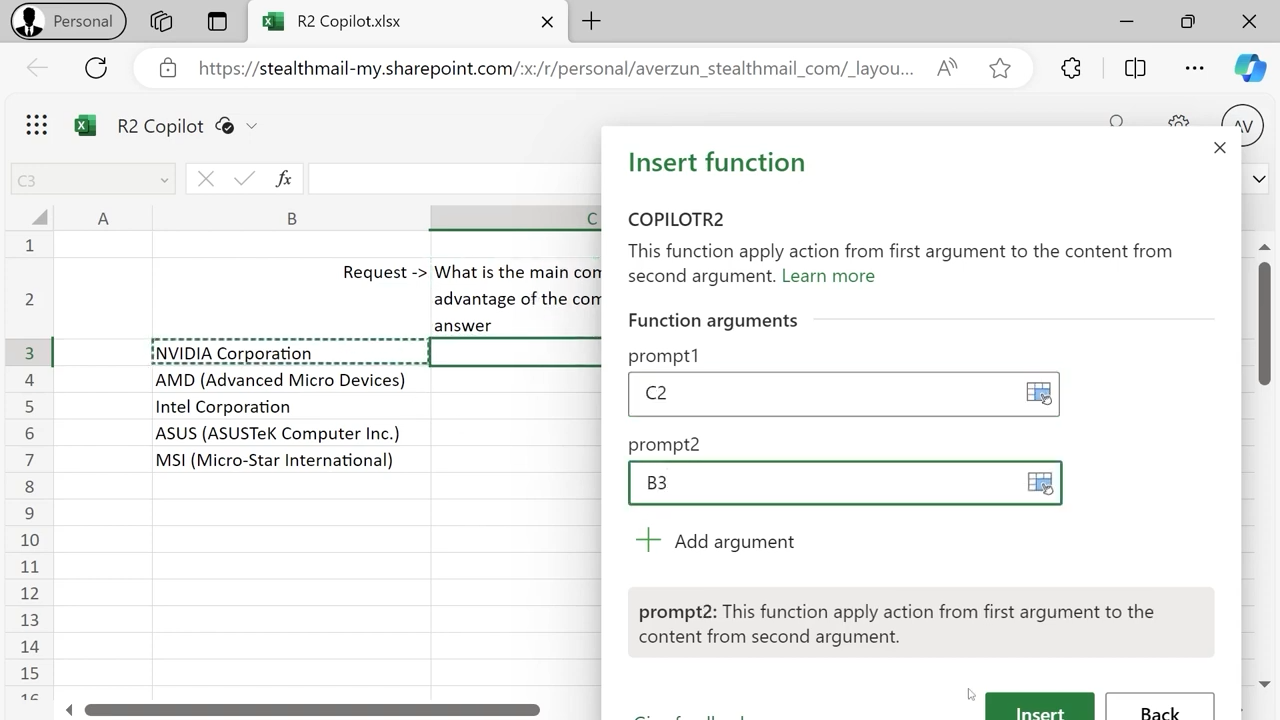 R2 Copilot: Private AI for Office 365 preview 3