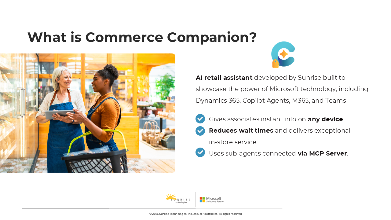 Commerce Companion by Sunrise Technologies preview 1