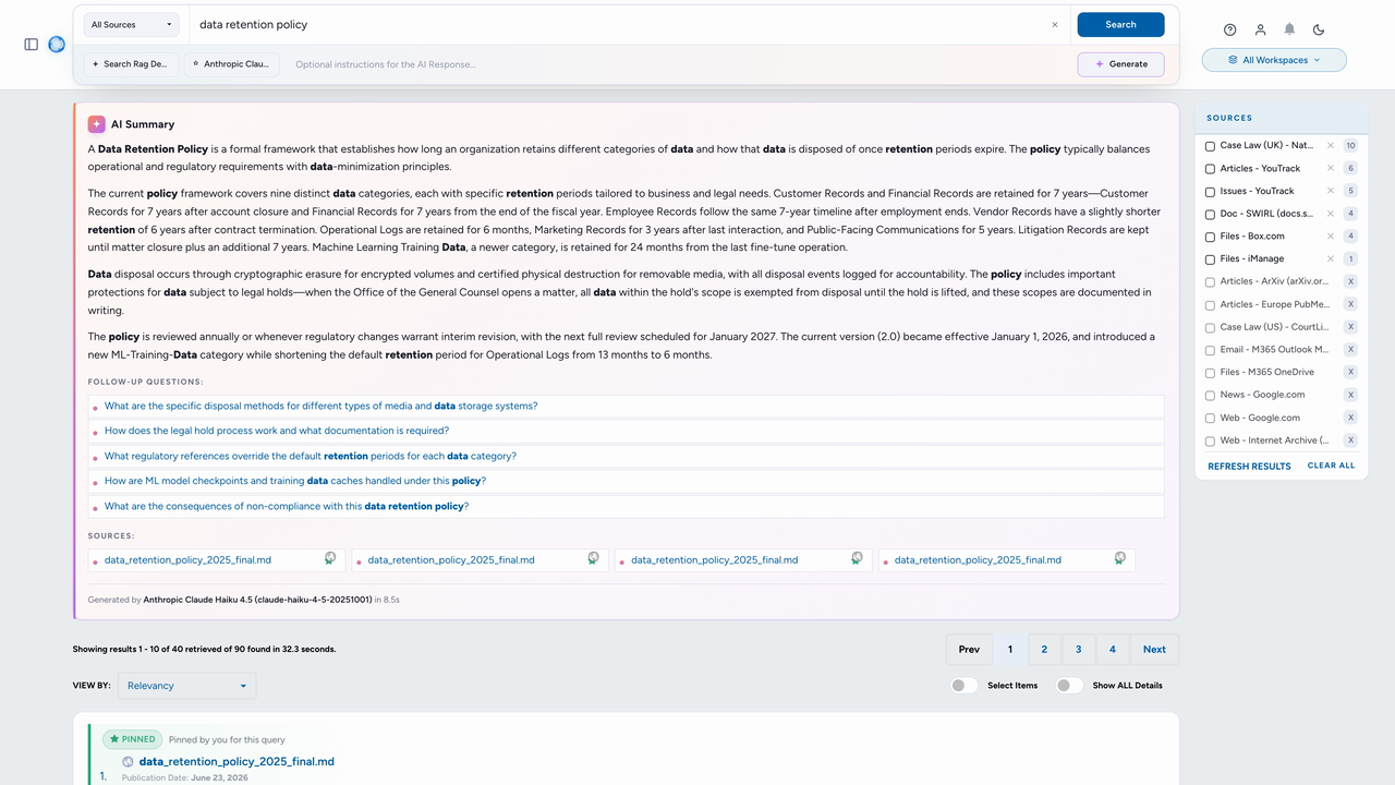 SWIRL AI Enterprise preview 3
