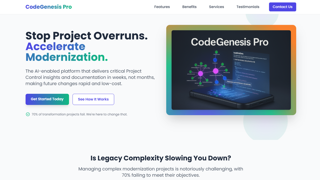 CodeGenesis Pro preview 1
