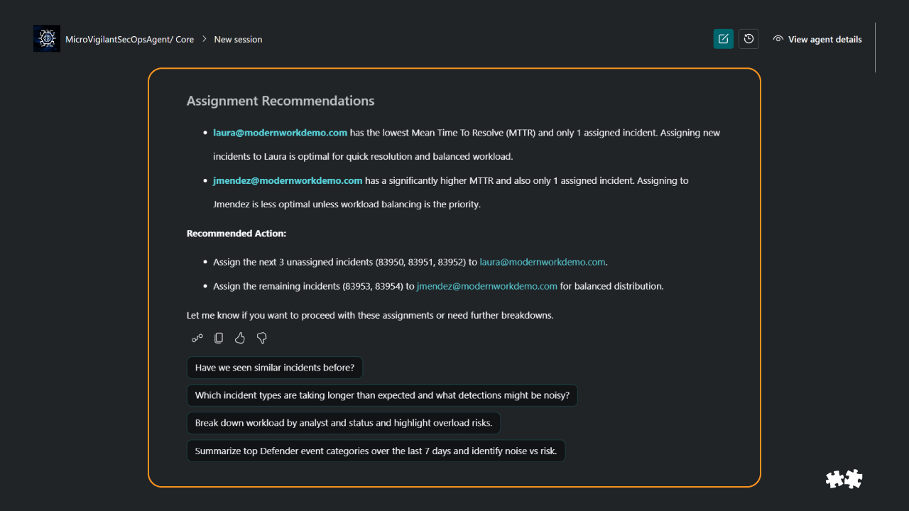 Micro-Vigilant SecOps Agent preview 4