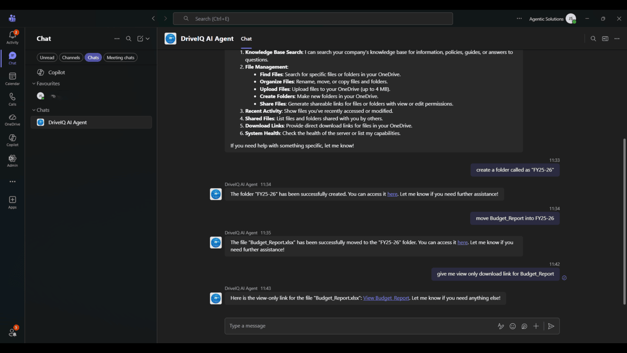 DriveIQ AI Agent preview 5