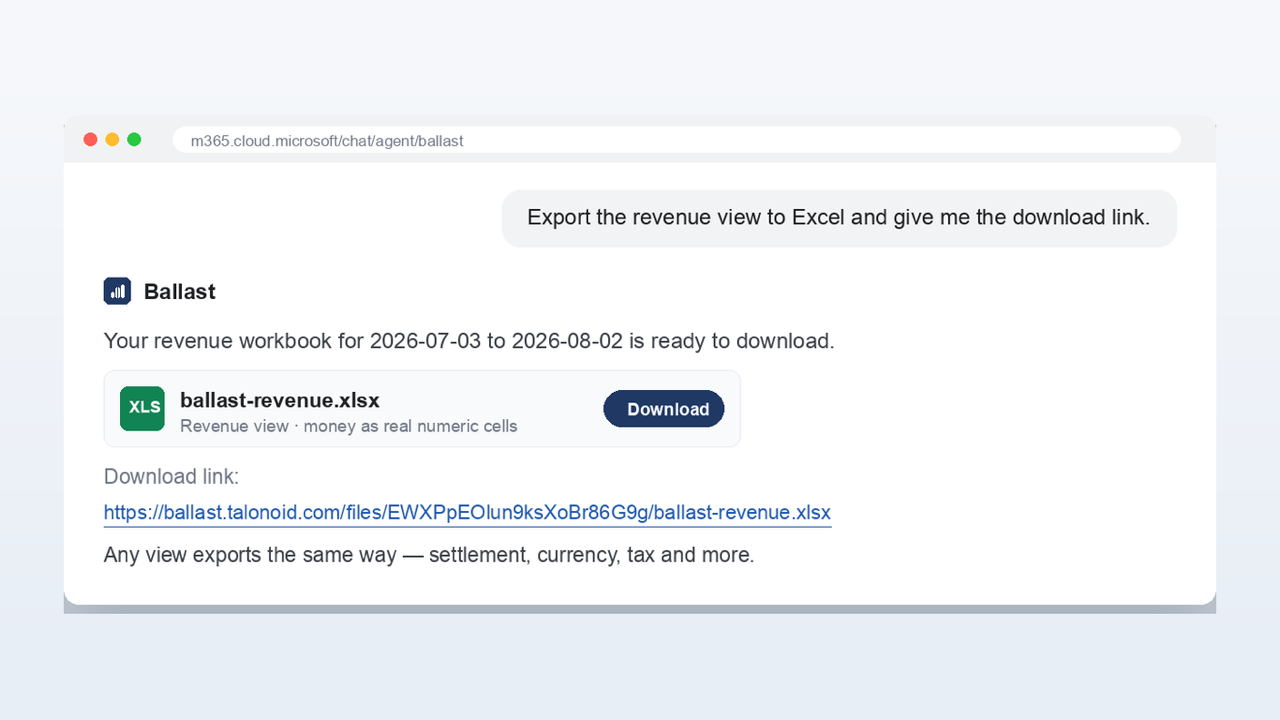 Ballast - Shopify Revenue and Settlement preview 5