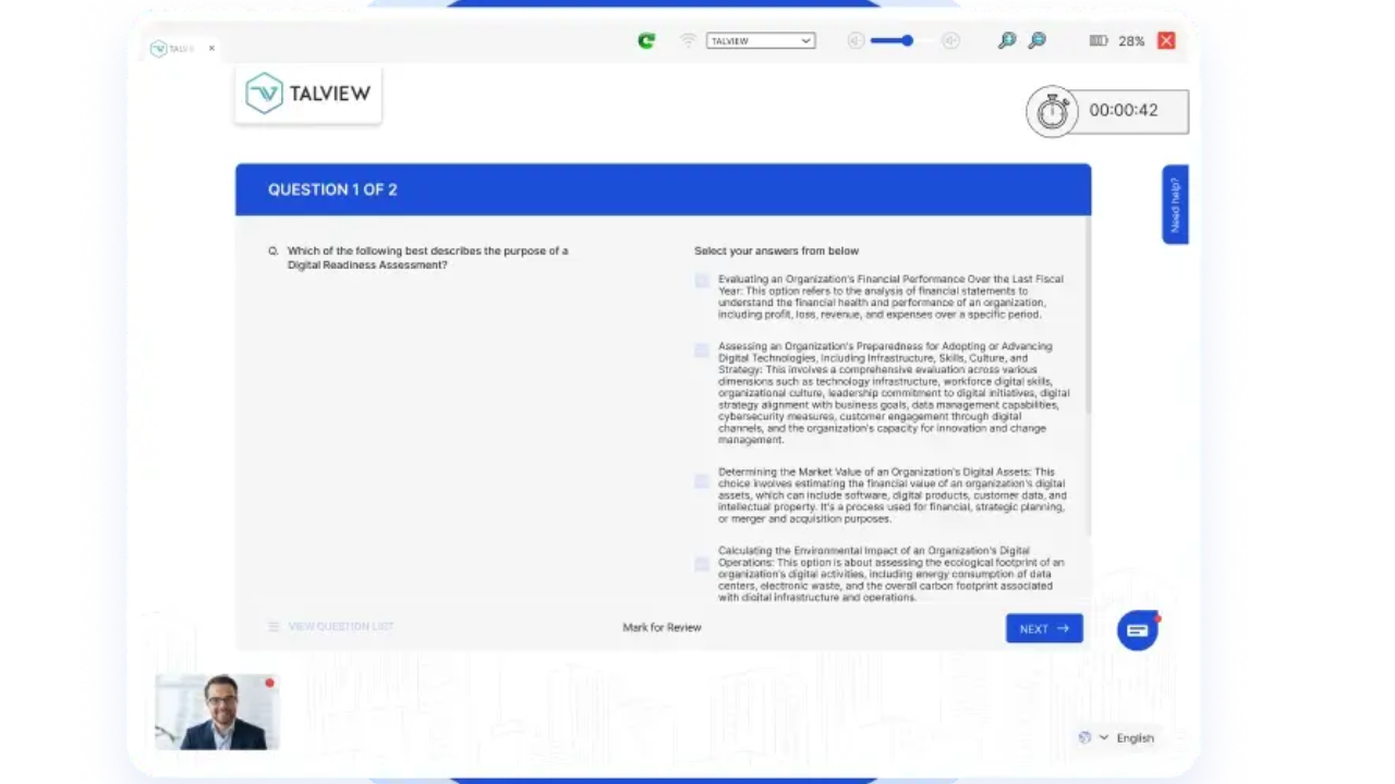 Talview Secure Browser preview 3