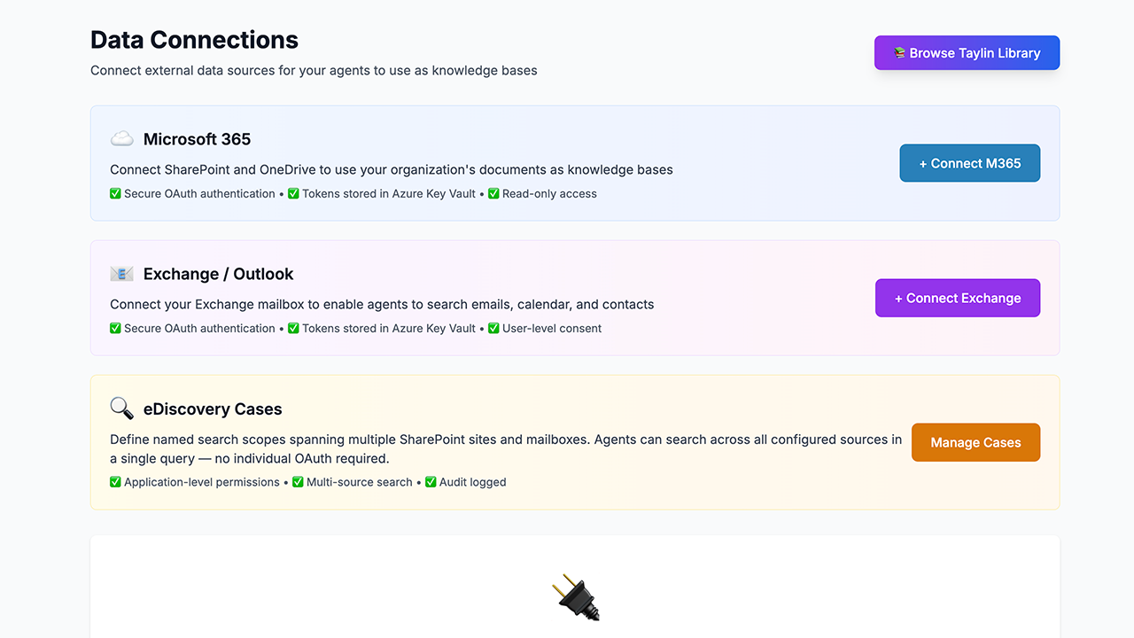 TaylinAI — Governed AI Platform for Teams preview 4