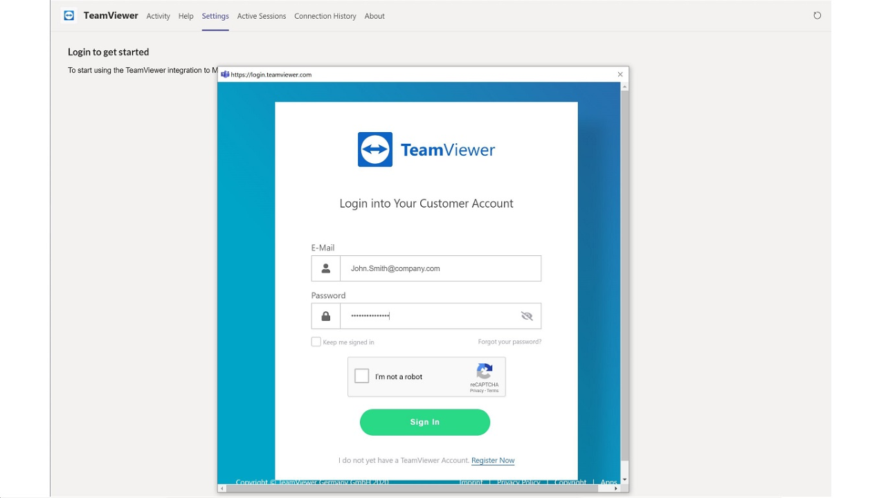 TeamViewer Tensor preview 1