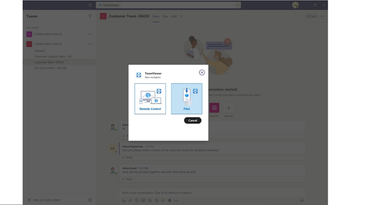 TeamViewer Tensor preview 3