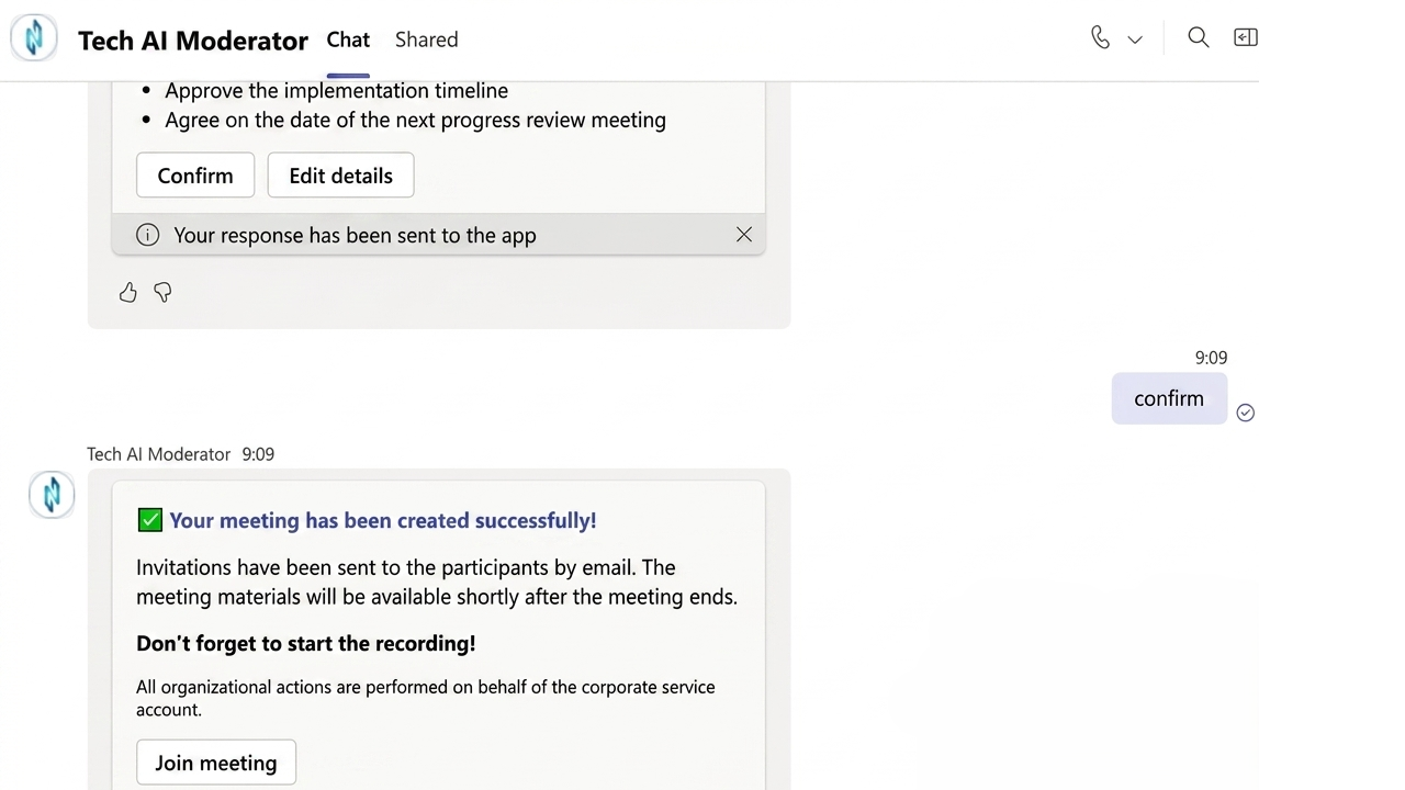 Tech AI Moderator preview 4