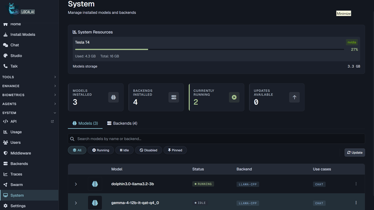 LocalAI: Self-Hosted Alternative to OpenAI & Anthropic preview 5
