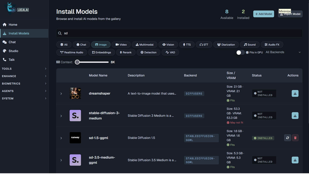 LocalAI: Self-Hosted Alternative to OpenAI & Anthropic preview 2