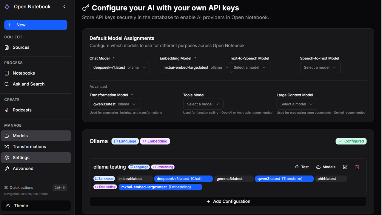 Open Notebook - The AI Podcast creator preview 2