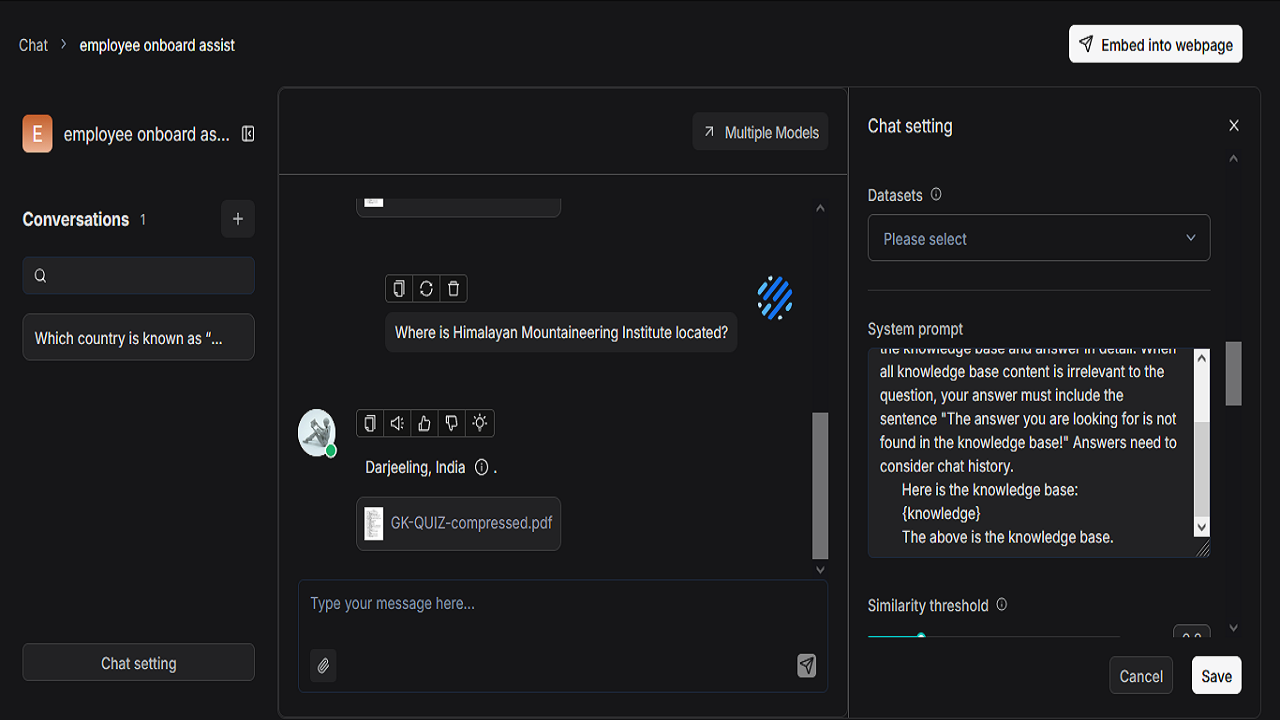 Instant RAGFlow: Ready-to-Use AI Knowledge Retrieval Engine preview 3