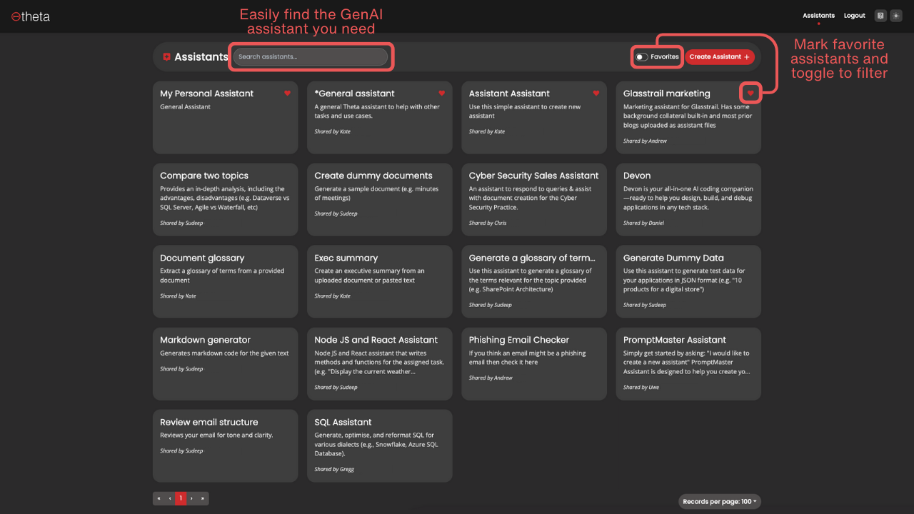Theta Assist - AI Assistants, Forms and Automation preview 1