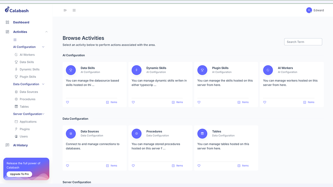 Calabash Agent Server preview 5