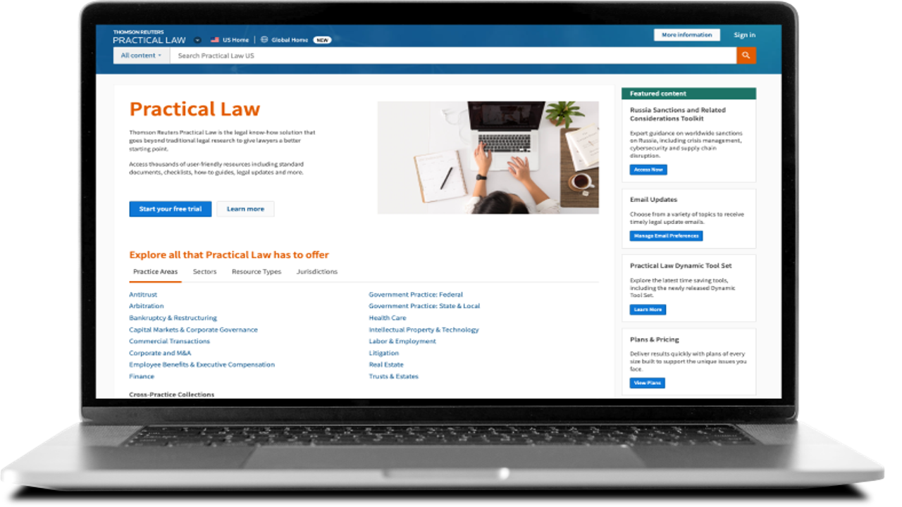 Practical Law preview 1