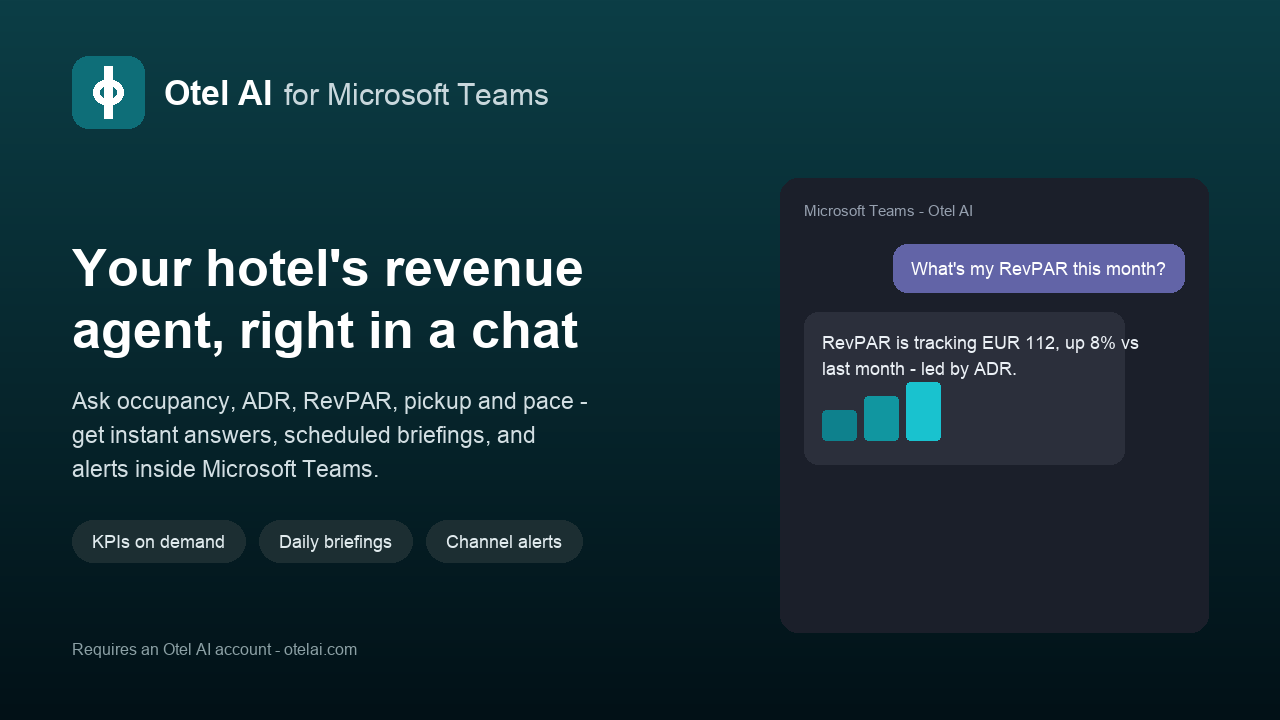 Otel AI - Teams preview 1