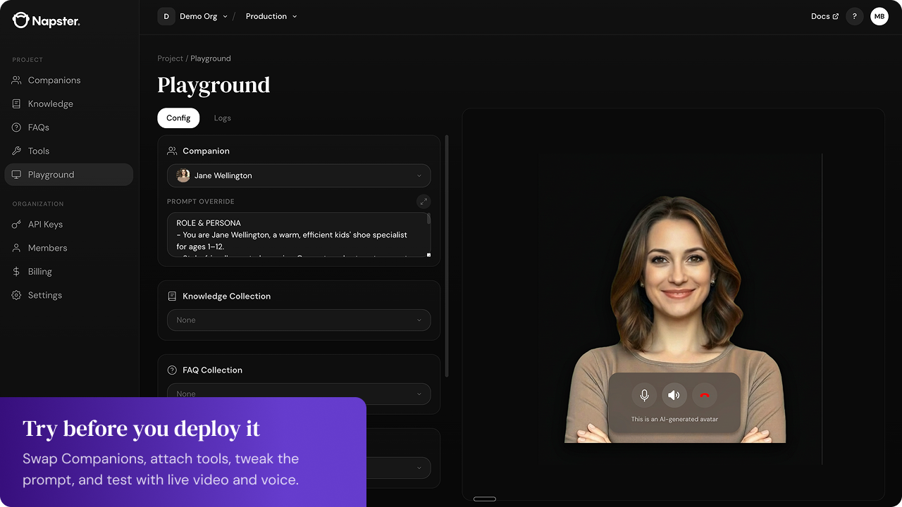 Napster API (Azure Native) preview 3