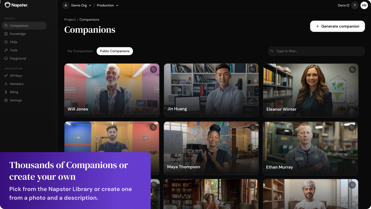 Napster API (Azure Native) preview 2