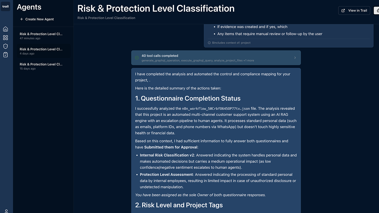 AI Governance Platform by trail preview 4