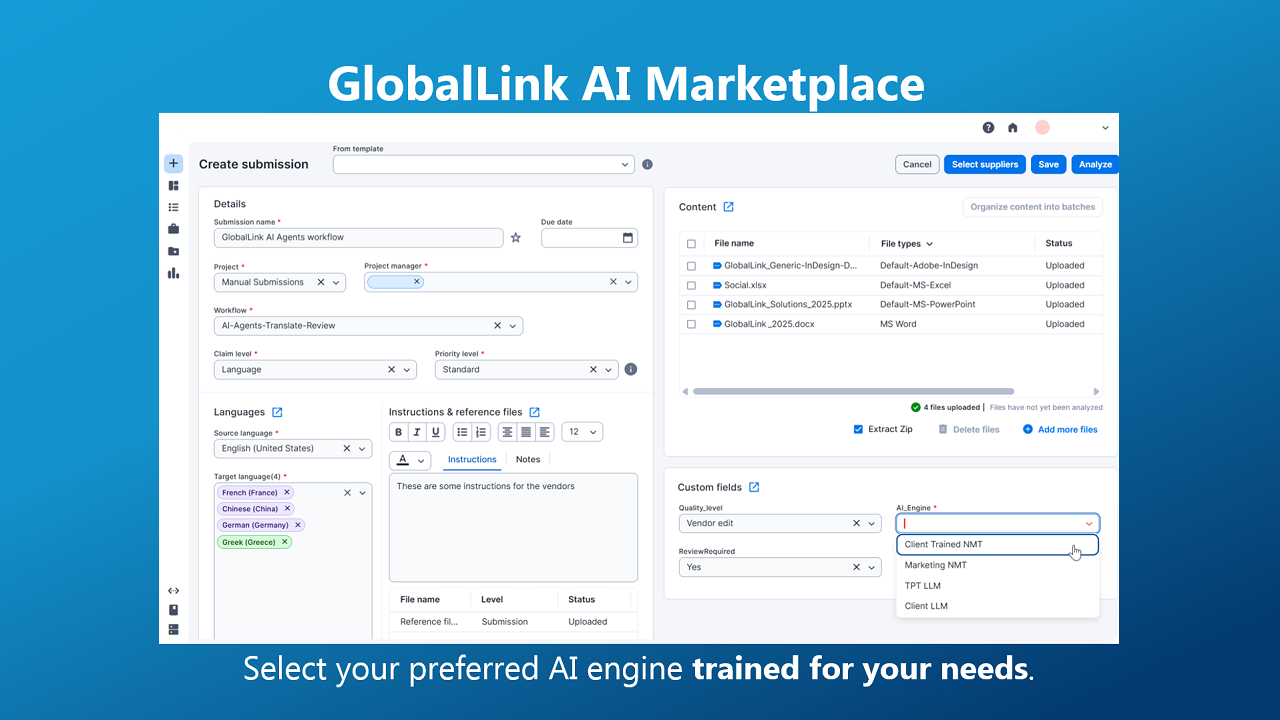 GlobalLink for Sharepoint preview 1