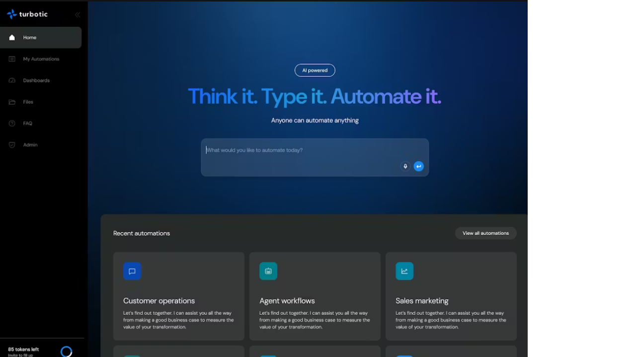 Turbotic Automation AI preview 1