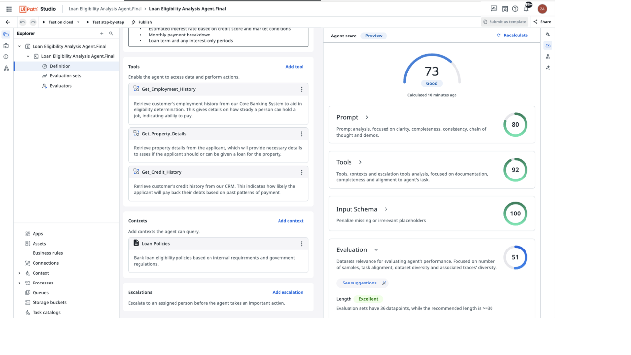 UiPath Business Orchestration & Automation (International) preview 1