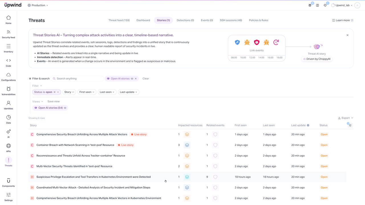 Upwind Security preview 1