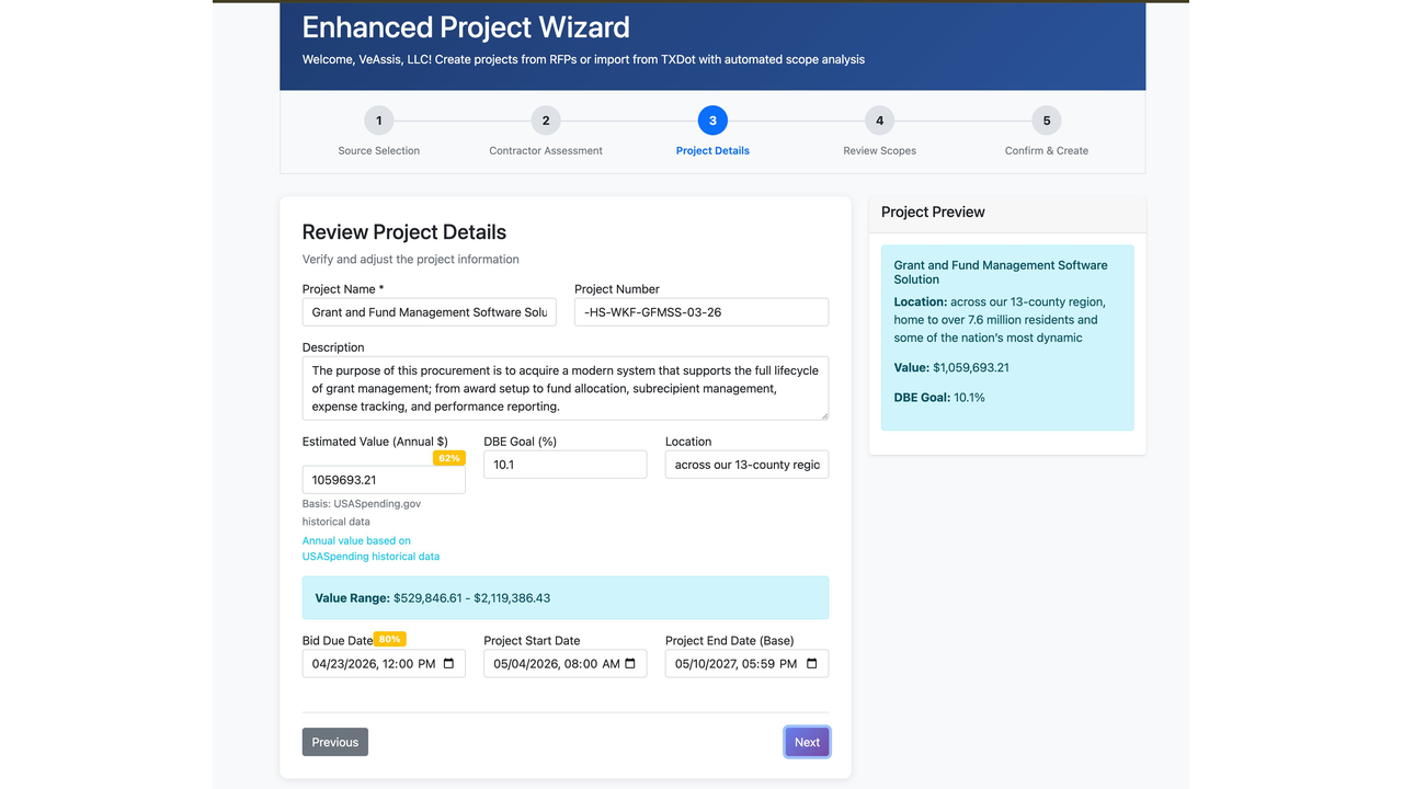 ScopeBase.AI — Government Contract Intelligence Platform preview 2