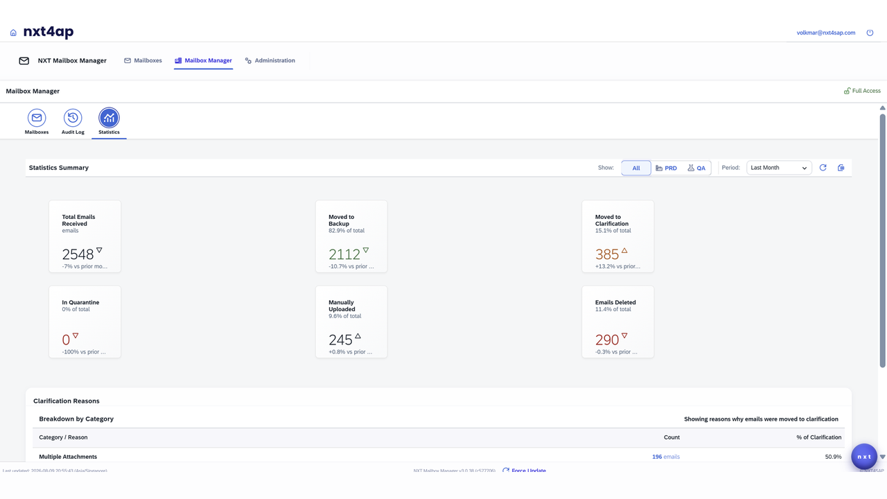 NXT AP On Demand for SAP preview 5