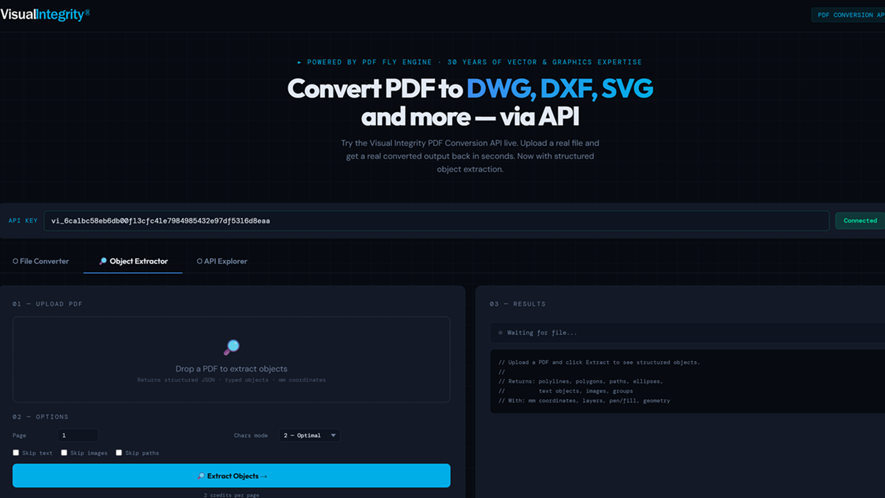 PDF Intelligence API preview 3