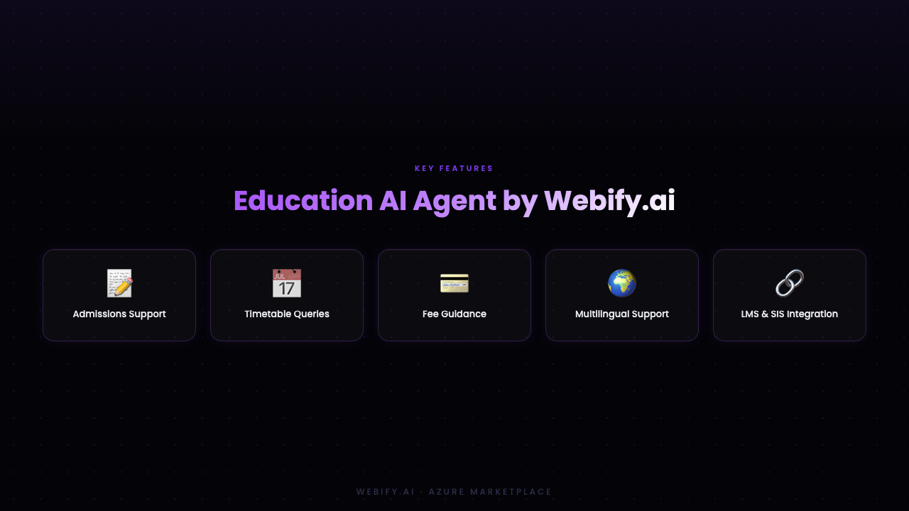 Best AI Agent for Education, Students & Faculty (Multilingual, Omnichannel & Voice-Enabled) preview 3
