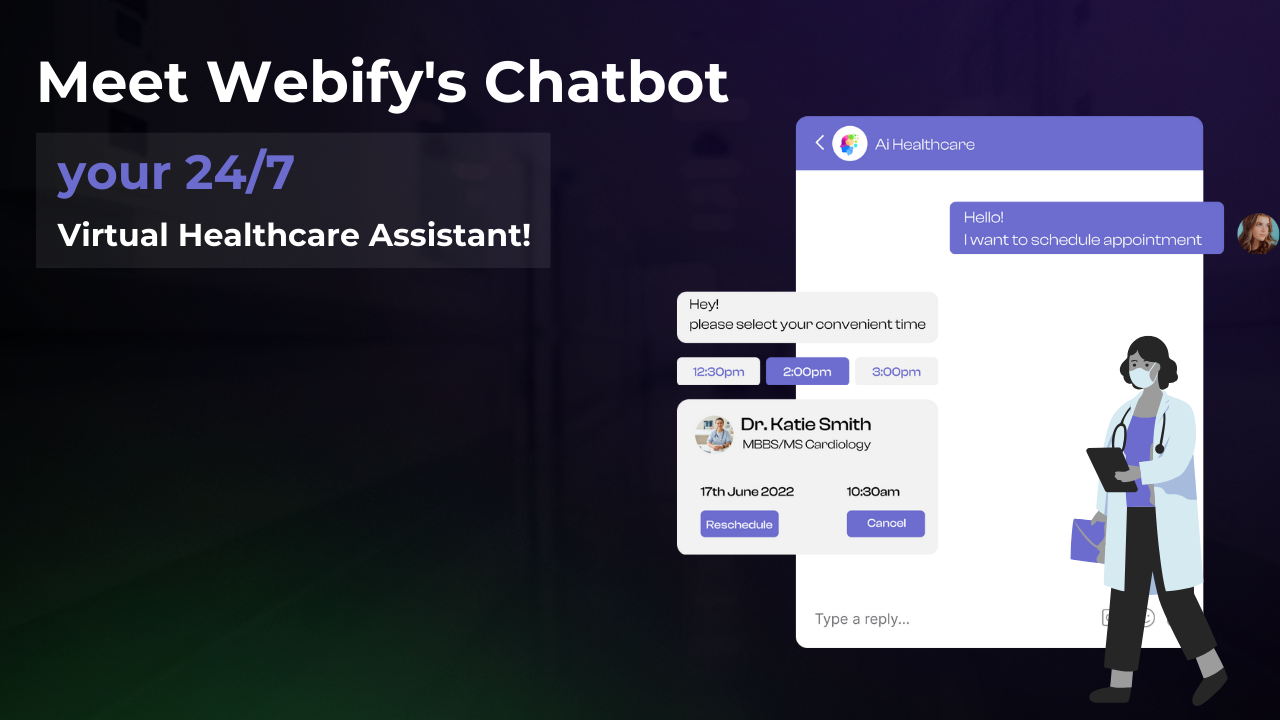 Pre-Trained Agentic AI Chatbot for Healthcare by Webify: Enhancing Patient Engagement & Clinic Efficiency preview 2
