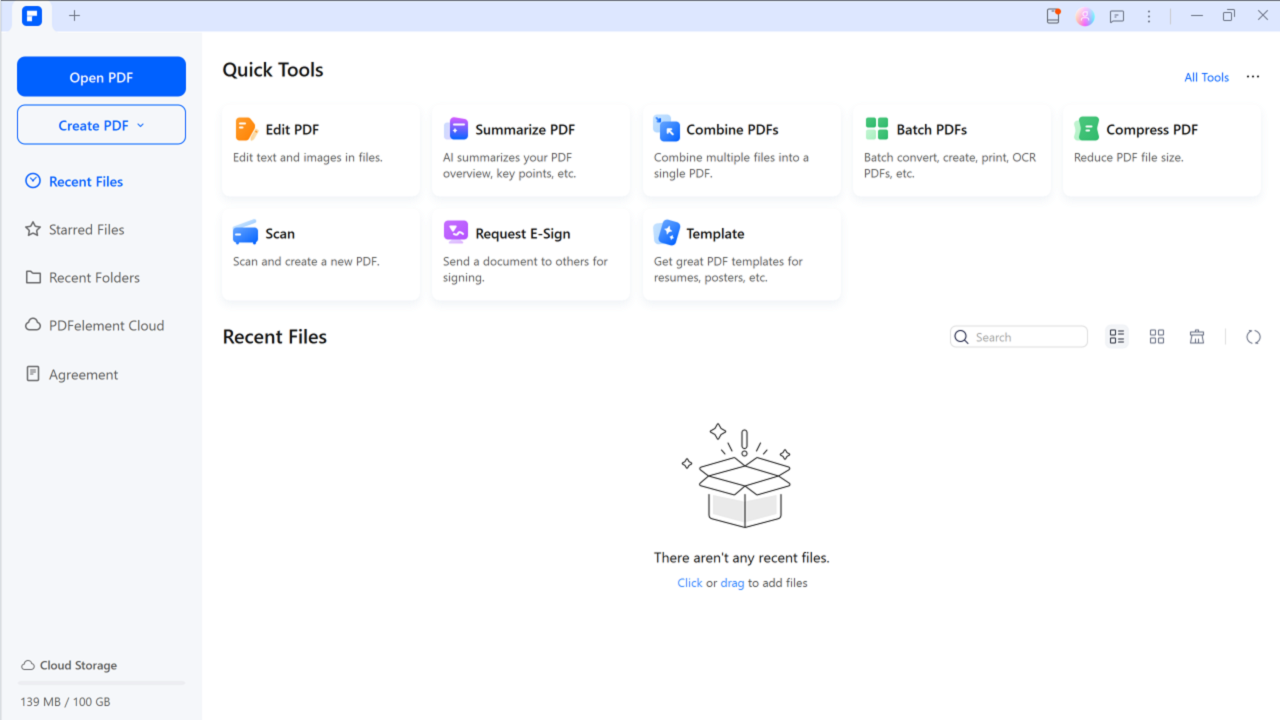 Wondershare PDFelement preview 1