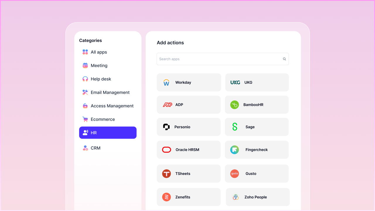 Workativ preview 2
