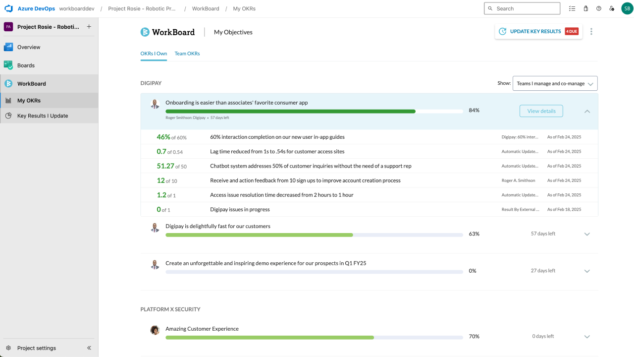 AI-Driven Enterprise Strategy Execution & OKR Platform preview 4