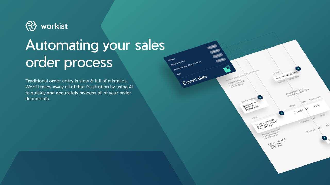 Workist AI Agent for Automated Sales Order Processing preview 1