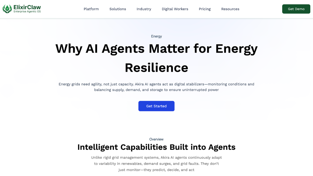 Grid Balancing & Dispatch Orchestration Agent preview 1