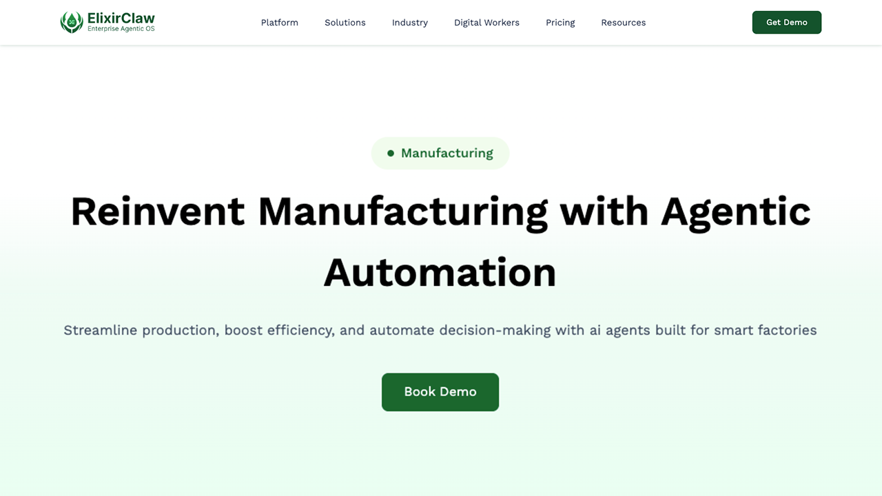 Predictive Maintenance & Production Control Agent preview 1