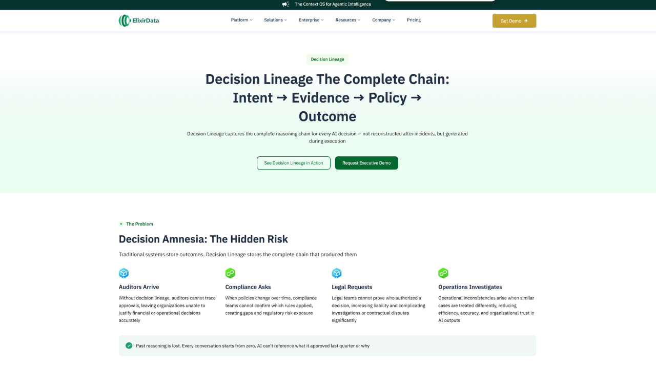 Agent Decision Traceability & Audit Engine preview 1