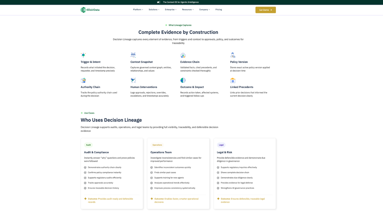 Agent Decision Traceability & Audit Engine preview 3