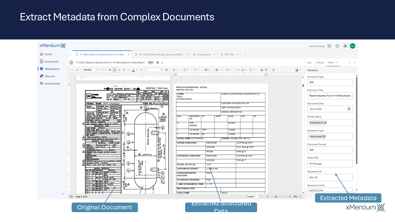 xMentium Document Intelligence Platform preview 4