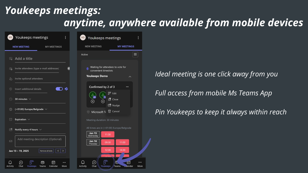 Youkeeps AI Scheduling Assistant preview 5