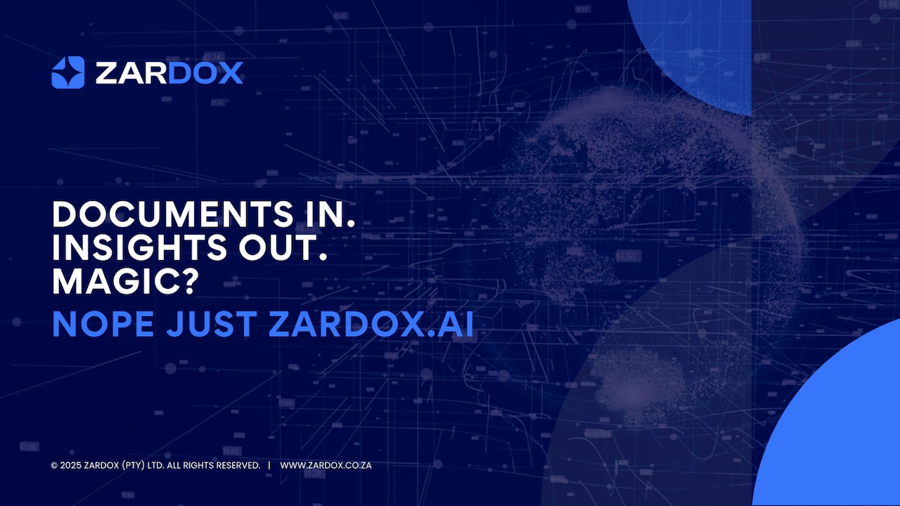 Zardox Document AI preview 1