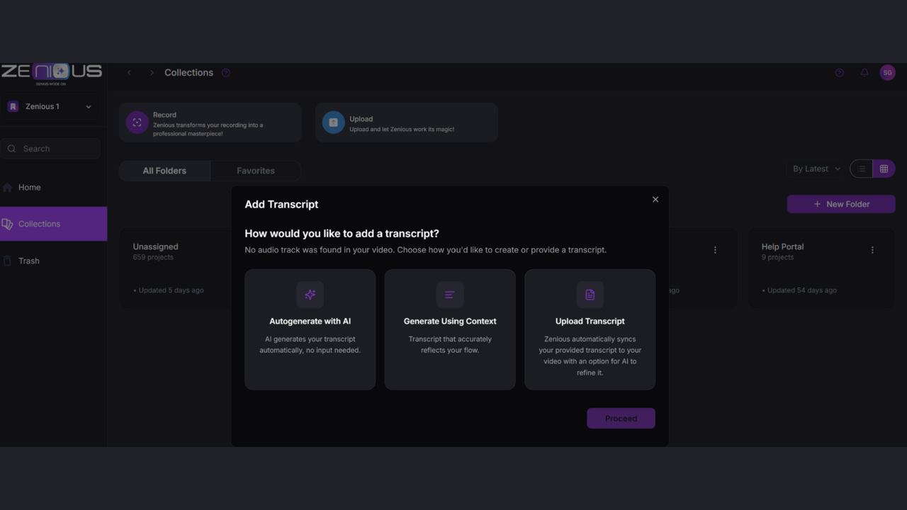 Zenious - AI Product Videos and Documentation preview 2