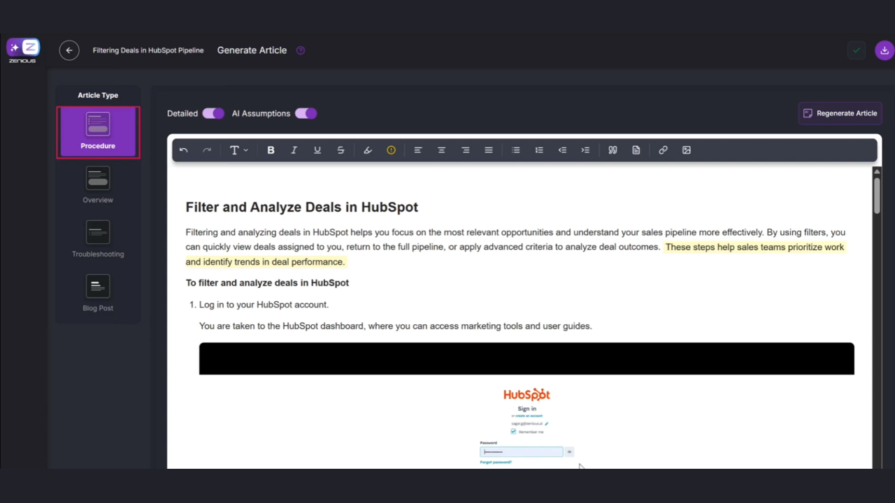 Zenious - AI Product Videos and Documentation preview 5