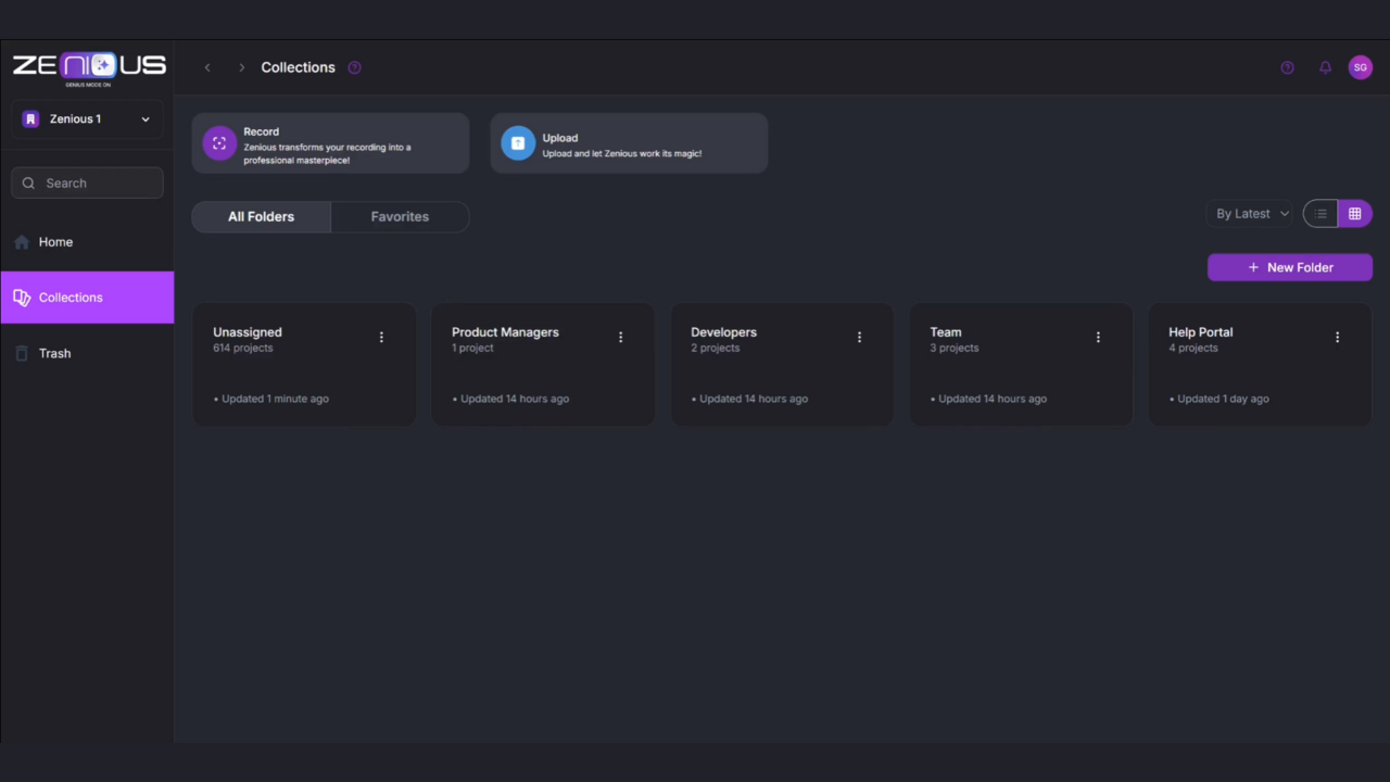 Zenious - AI Product Videos and Documentation preview 1