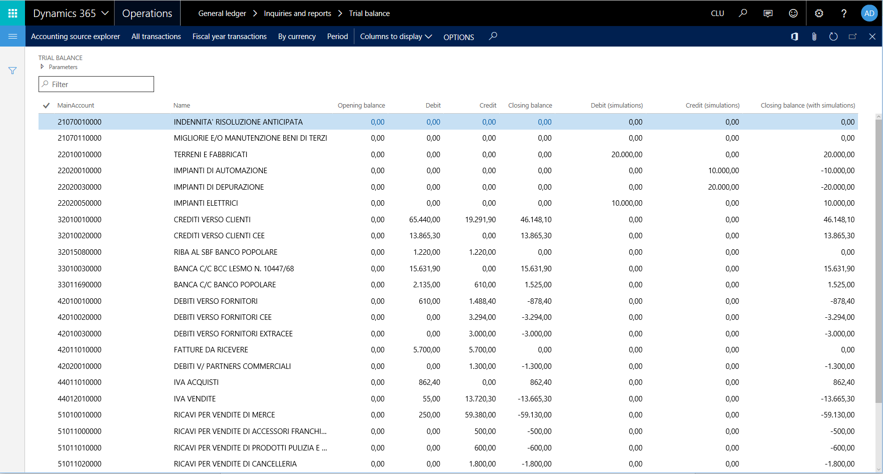 Snapshot 1 of EXIL - Extended Italian Localization